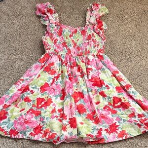 Entro floral spring dress small